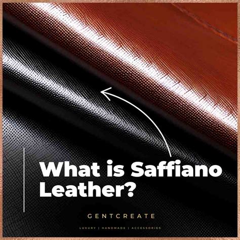 saffiano leather material